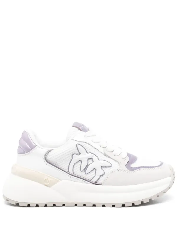 PINKO Sneakers with Love Birds-patroon – White (SS0055P074)