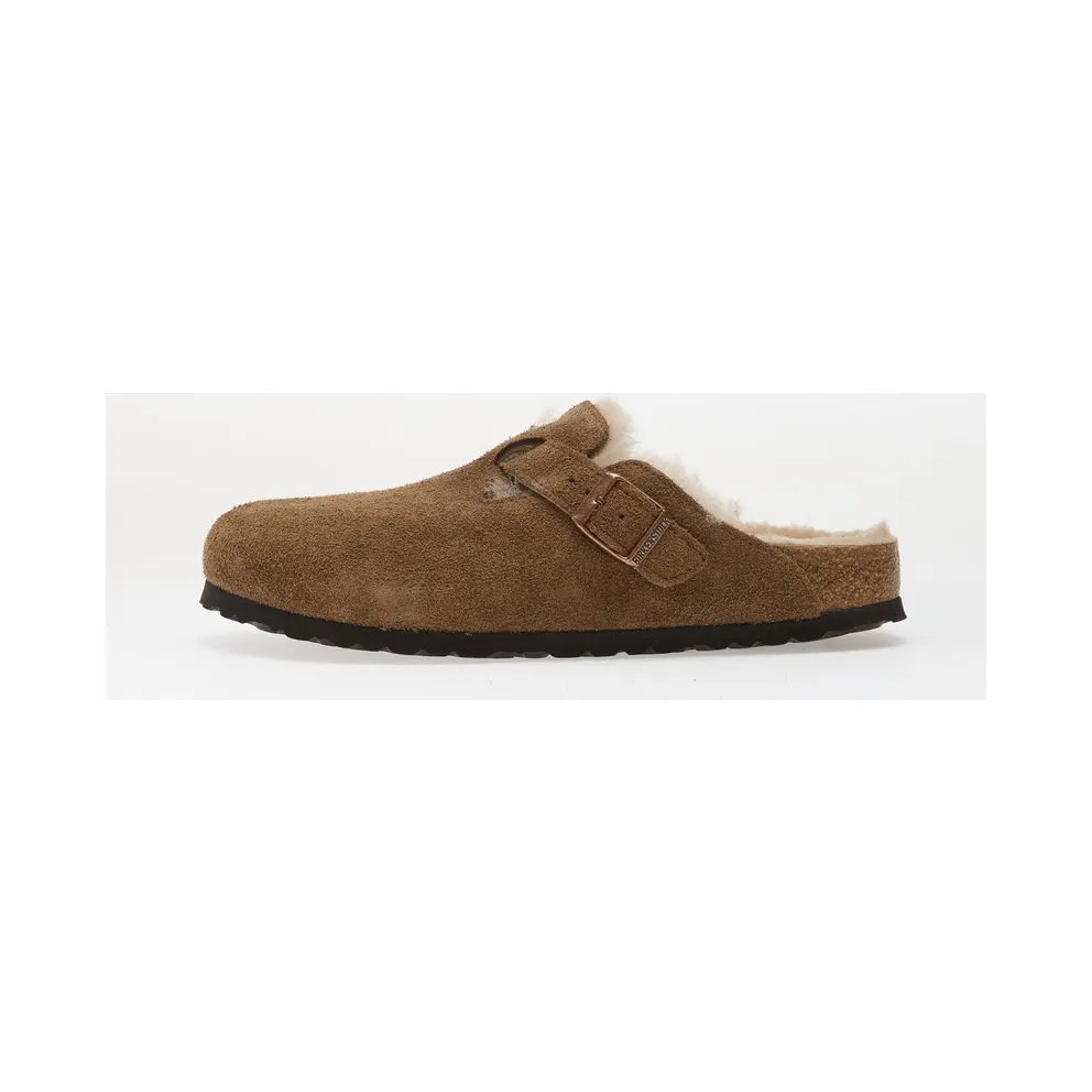 Birkenstock Boston Clogs mit Shearling-Futter – Brown (1032432)
