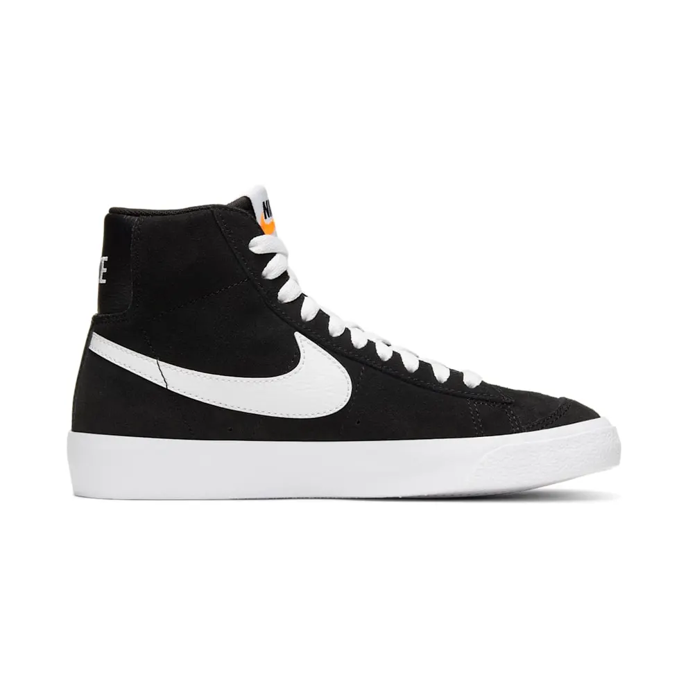 Nike Blazer Mid’ 77 Suede Older Kids’ Black (DD3237-002)