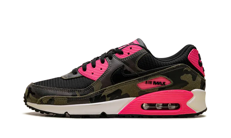 Nike Air Max 90 “Camo Pack Sequoia Hyper Pink” (IF1721-300)