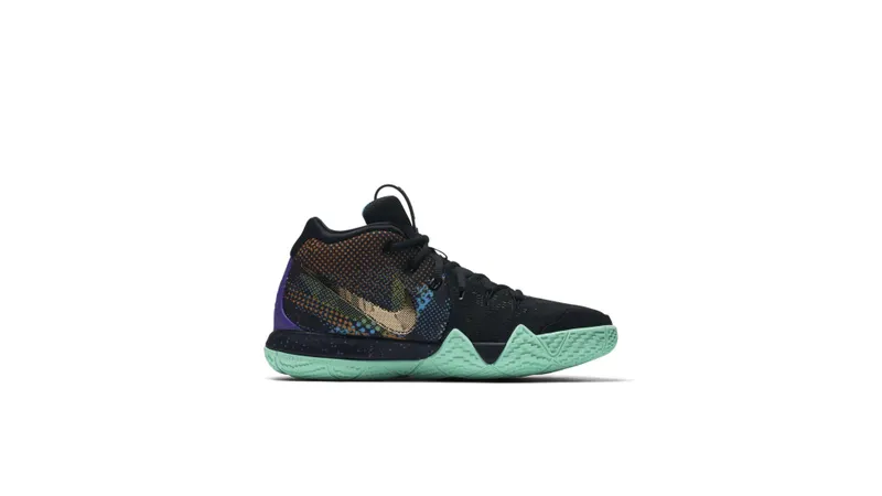 Nike Kyrie 4 Mamba Mentality (GS) Black/Sonic Yellow-Purple Venom (AV3597-001)