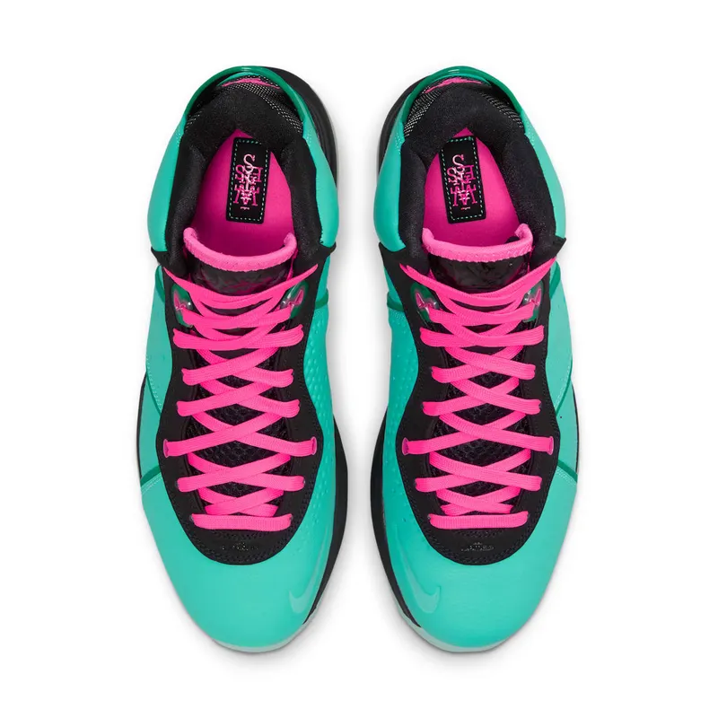 Nike LeBron 8 South Beach (2021) – “Retro / Pink Flash / Filament Green / Black” (CZ0328-400)