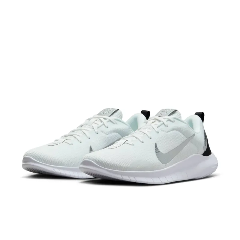 Nike Flex Experience Run 12 Premium Summit White Black White Metallic Silver (FZ2114-100)