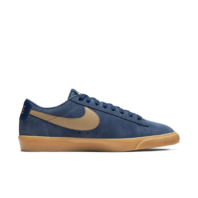 Nike SB Blazer Low GT Navy Gum Midnight Navy/Gum Light Brown-Khaki (704939-403)