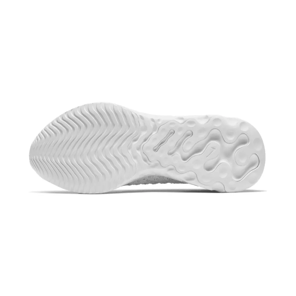 Nike React Phantom Run Flyknit 2 White Pure Platinum (W) White/White-Pure Platinum-Metallic Silver (CJ0280-100)