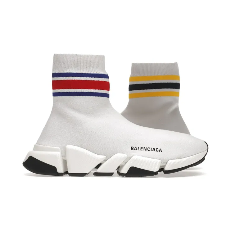 Balenciaga Speed 2.0 White Stripe (674617W2F609467)