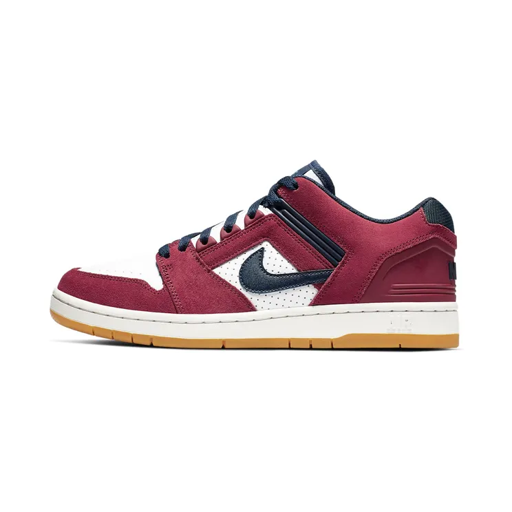 Nike SB Air Force 2 Low “Team Red / White / Summit White / Obsidian” (AO0300-600)