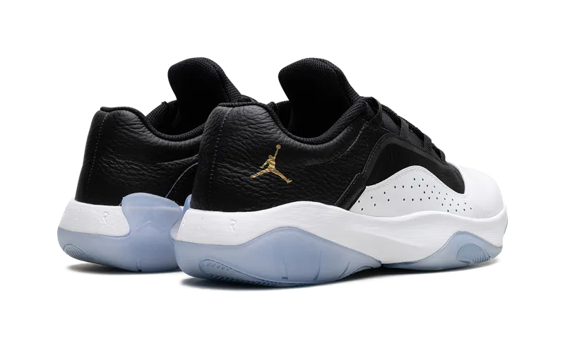 Air Jordan RETRO 11 CMFT LOW “BLACK WHITE GOLD” (DN4180-070)