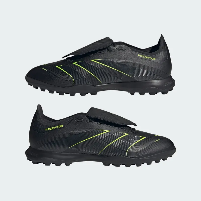 adidas Predator League Fold-Over Tongue TF Electric Stealth Pack (JQ1073)
