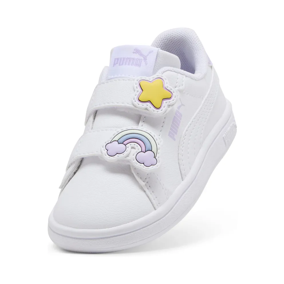 Puma Smash 3.0 Badges “Puma White / Light Lavender” (397287_10)