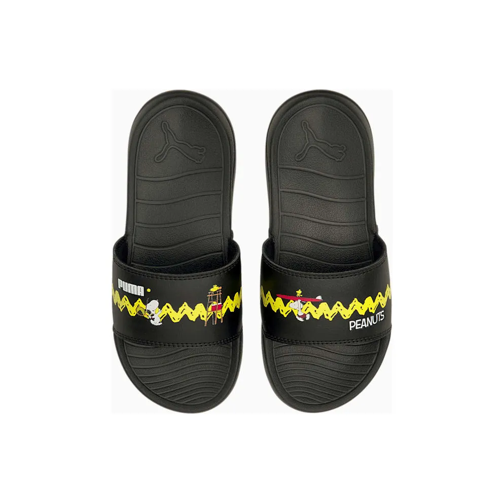 Puma x Peanuts Popcat 20 Slides Black (37582601)