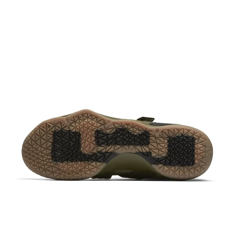 Nike LeBron Zoom Soldier 11 Olive Camo Medium Olive/Black-Black (897646-200)