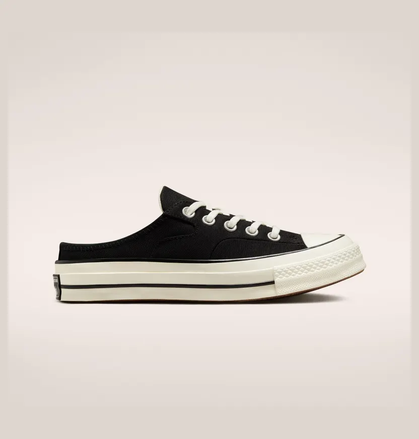 Converse Chuck 70 Mule Zwart/zwart/egret