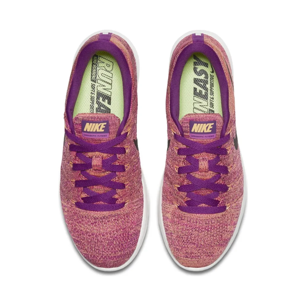 Nike Lunarepic Low Flyknit Bright Grape/Black-Fire Pink (W) Bright Grape/Black-Fire Pink (843765-500)