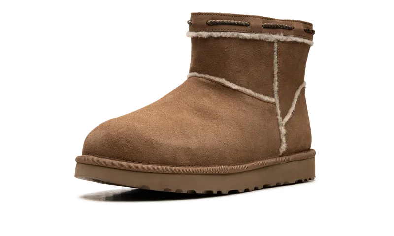 Ugg Classic Mini Shearling Braid “Chestnut” (1166751-CHE)