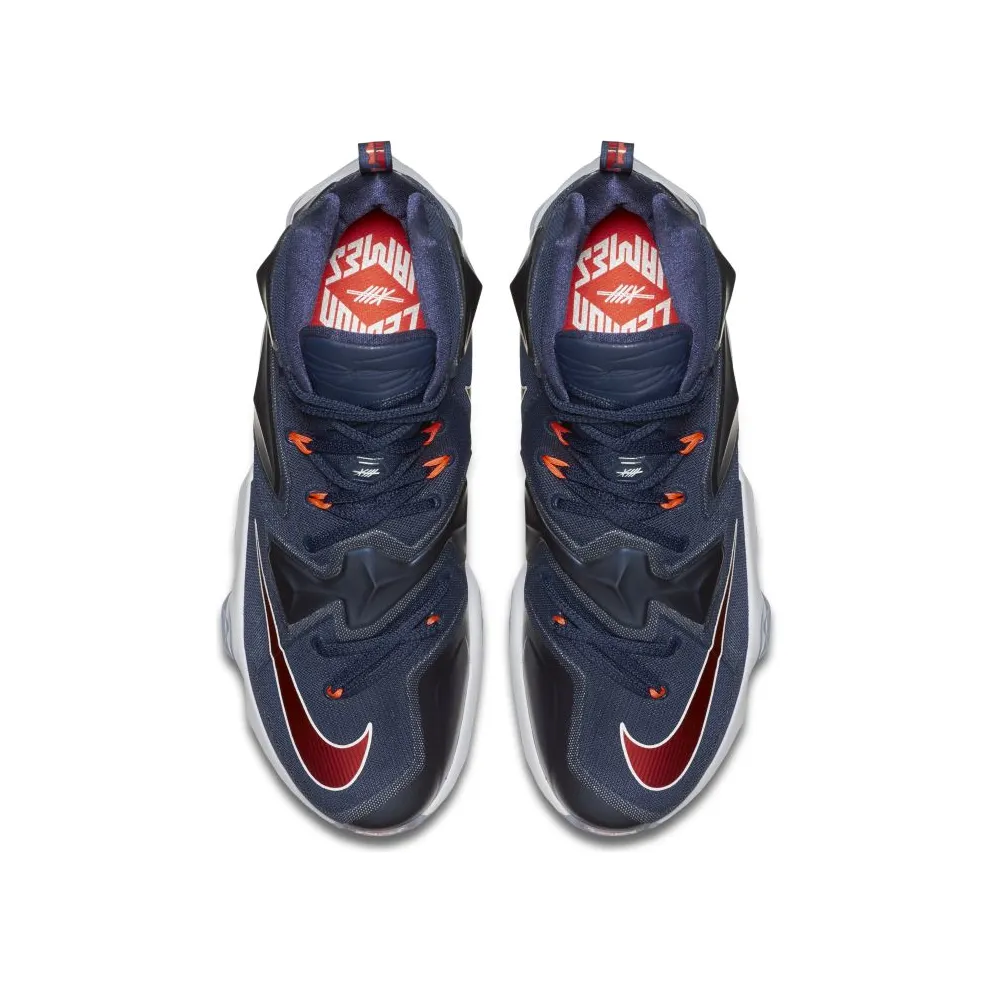 Nike LeBron 13 Midnight Navy Midnight Navy/University Red-White (807219-461)