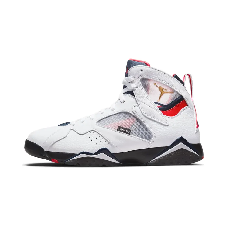 Air Jordan x PSG Retro 7 (2021) – “White / College Navy / Sport Royal / University Red” (CZ0789-105)