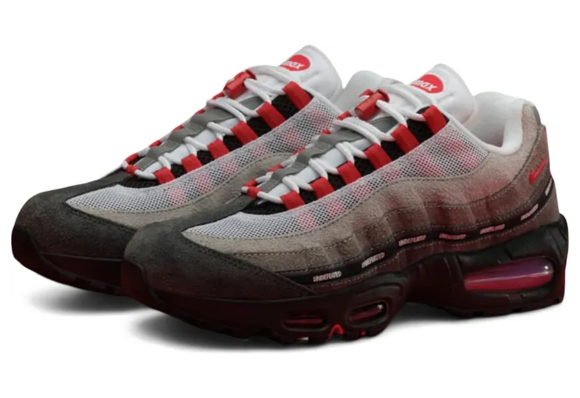 Nike Air Max 95 Black / Bright Crimson / Pearl Grey (IB4523-003)