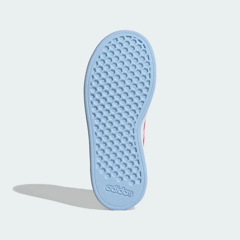 Adidas Grand Court Lifestyle Tennis Lace-Up Cloud White / Pulse Magenta / Glow Blue (JI0971)