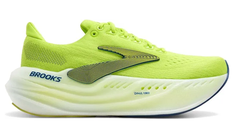 Brooks Glycerin Max Lime Navy Peony White (110447-1D-303)