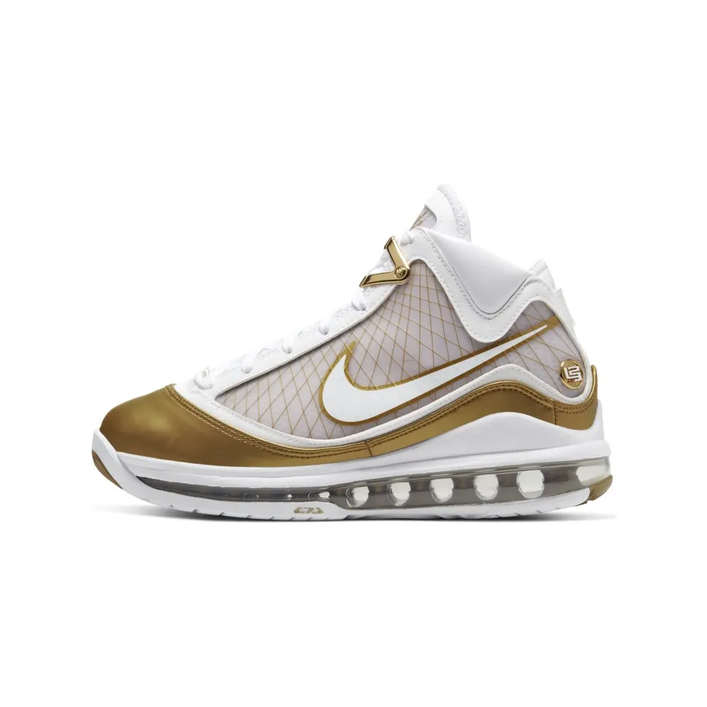 Nike LeBron 7 China Moon 2020 (GS) White/Metallic Gold-White (CK0719-100)