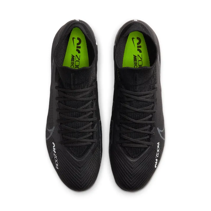 Nike Zoom Mercurial Superfly 9 Pro FG Black Dark Smoke Grey (DJ5598-001)
