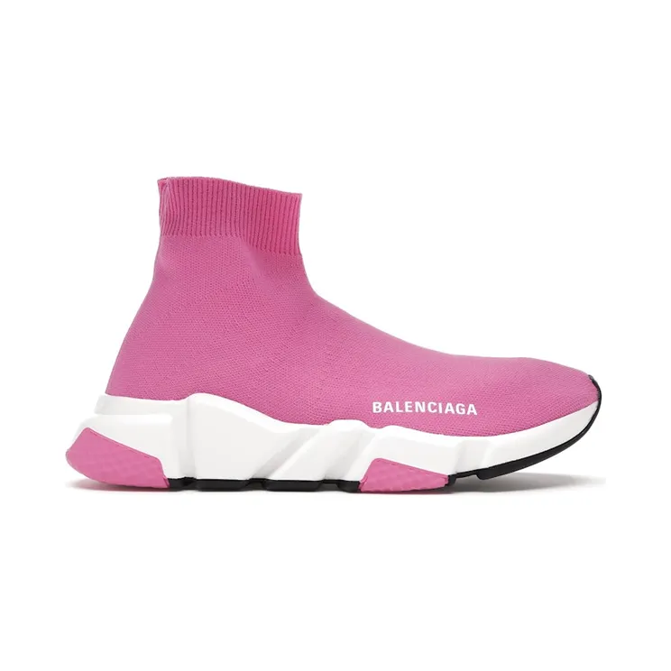 Balenciaga Speed Trainers Mid Pink White (W)