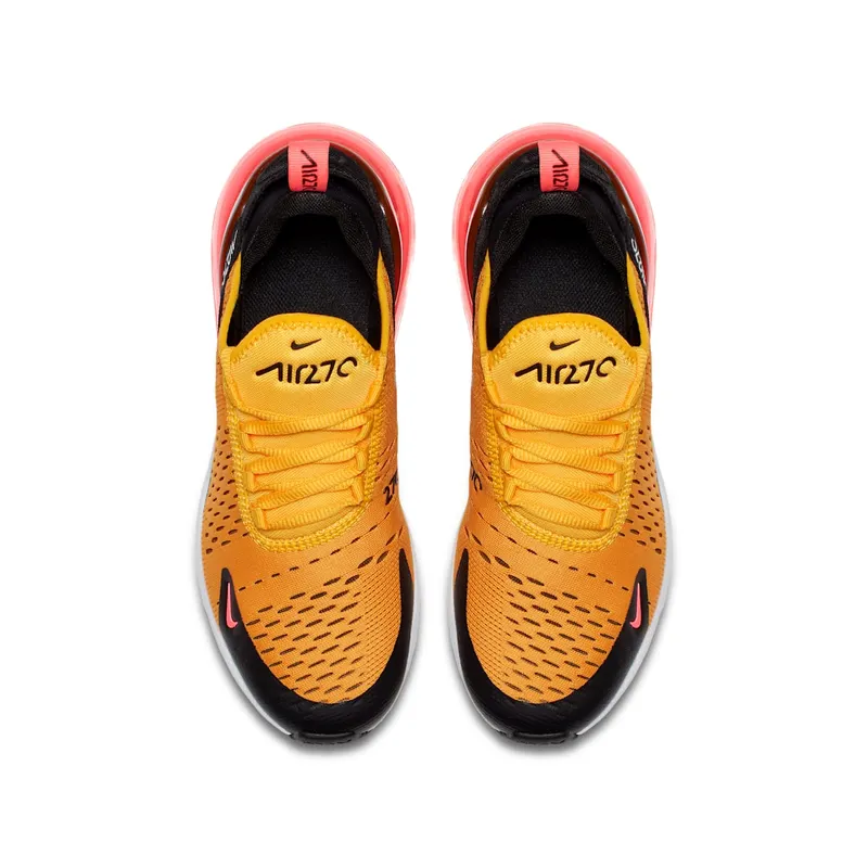 Nike Air Max 270 University Gold (GS) University Gold/Black-Hot Punch-White (943345-700)