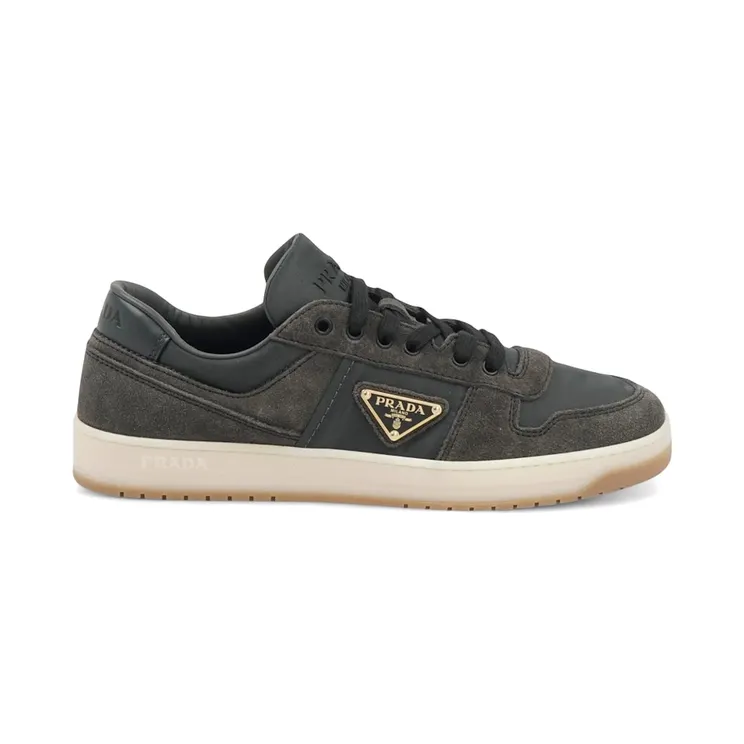 Prada Downtown Low Top Sneakers Dark Grey (2EE364_3KUY_F0ENR)