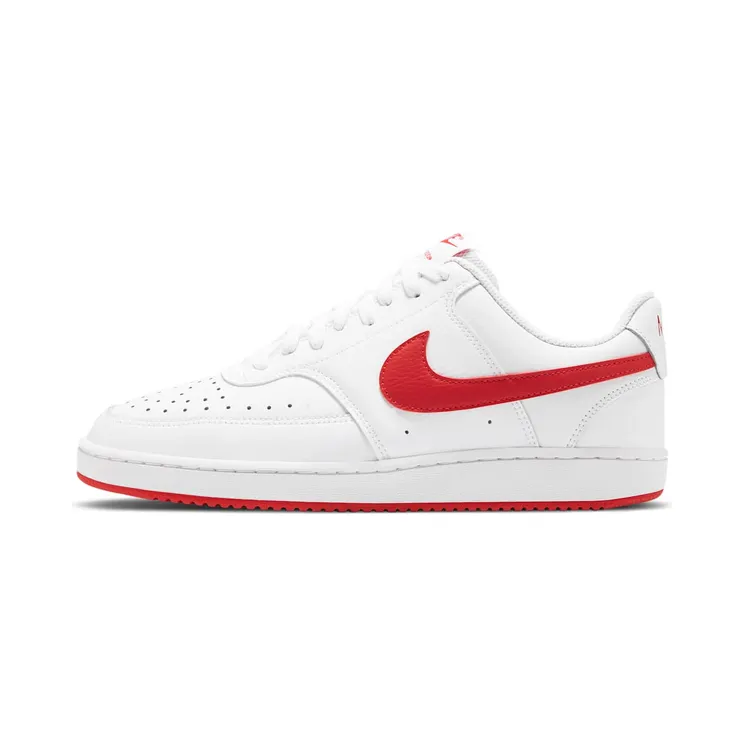 Nike Court Vision Low “White / University Red” (CD5434-101)