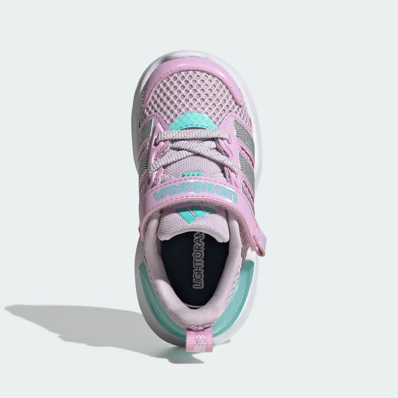 Adidas LIGHTORAMA SHOES INFANTS Ice Lavender / Silver Metallic / Flash Aqua (HQ9258)