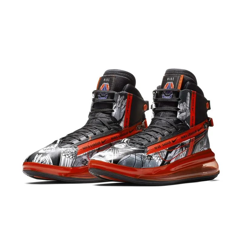 Nike Air Max 720 Saturn League Black/Team Orange (CI1959-036)