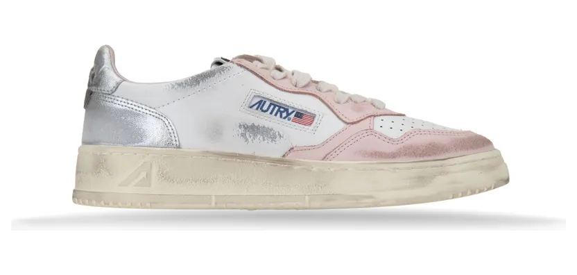Autry Super Vintage “White/Pink/Silver” (AVLW SV35)