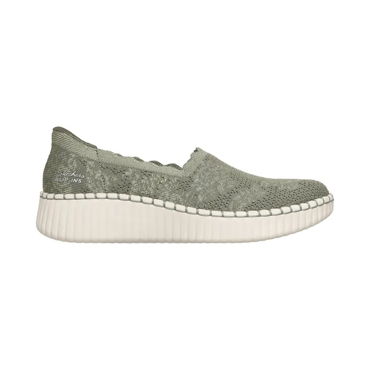 Skechers Slip-ins: Wilshire Blvd – True Charm – Olijf (100904 OLV)