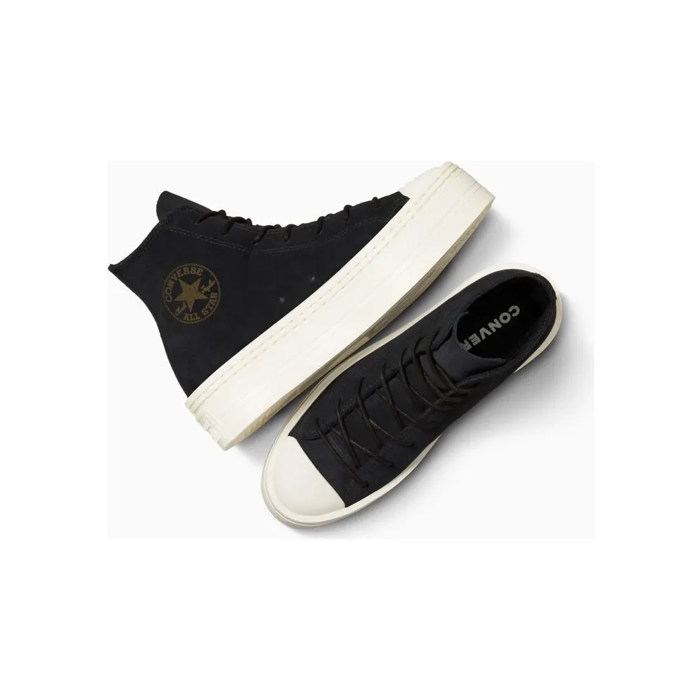 Converse Chuck Taylor All Star Modern Lift Platform Mono Suede Black/black/egret