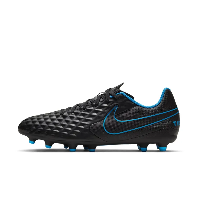 Nike Tiempo Legend 8 Club FG MG Black Light Photo Blue (AT6107-090)