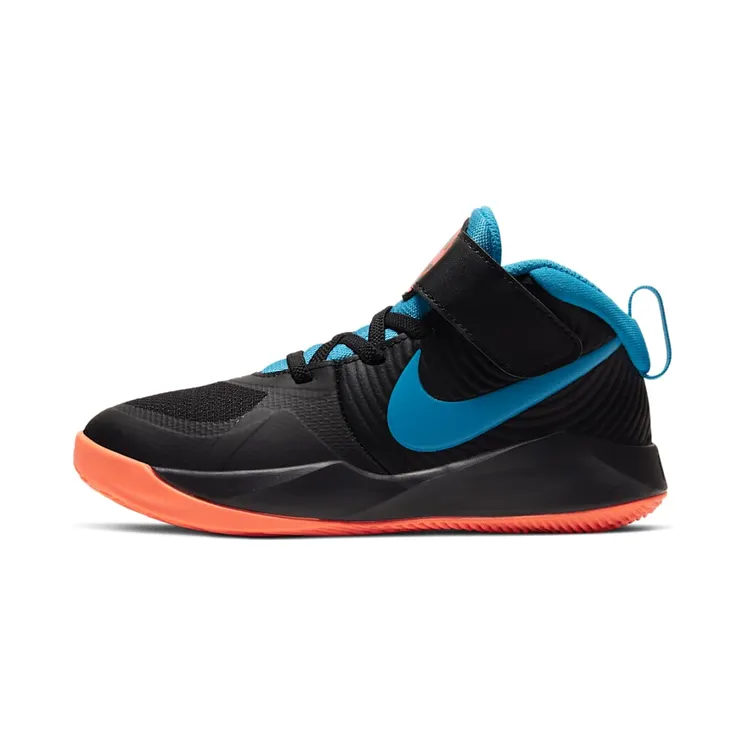 Nike Team Hustle D 9 Black Laser Blue (PS)