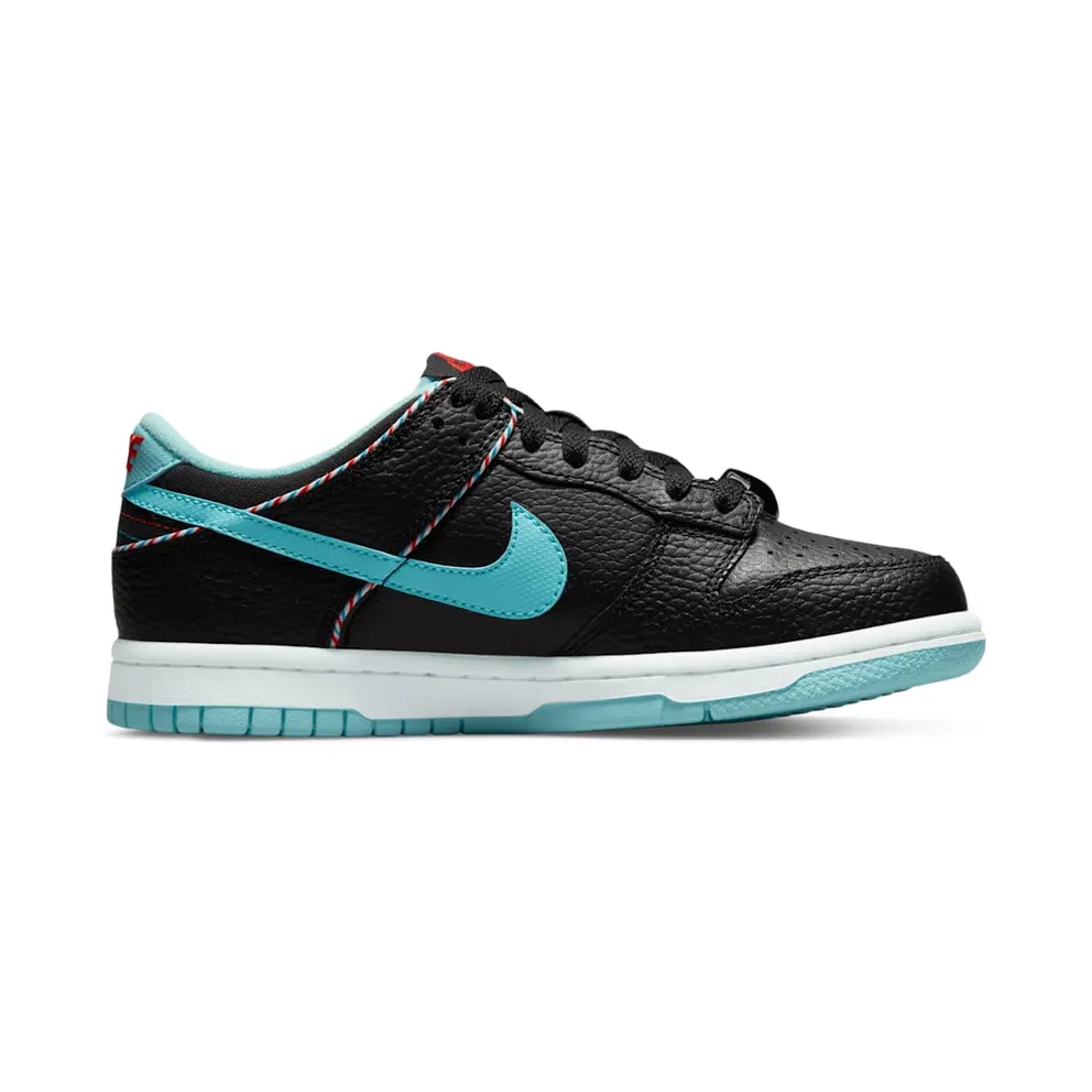 Nike Dunk Low SE Barber Shop Black (GS) (DN3351-001)