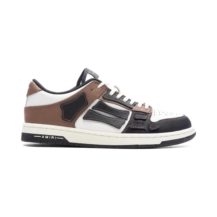 AMIRI Skel Top Low Black Brown (PS24MFS004-088)