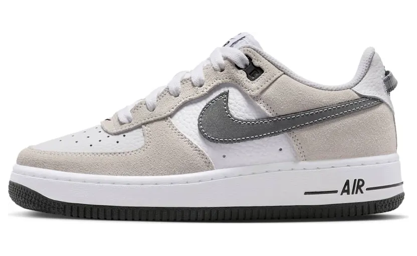 Nike Air Force 1 Lv8 GS “White Black Cool Grey” (IR2008-100)