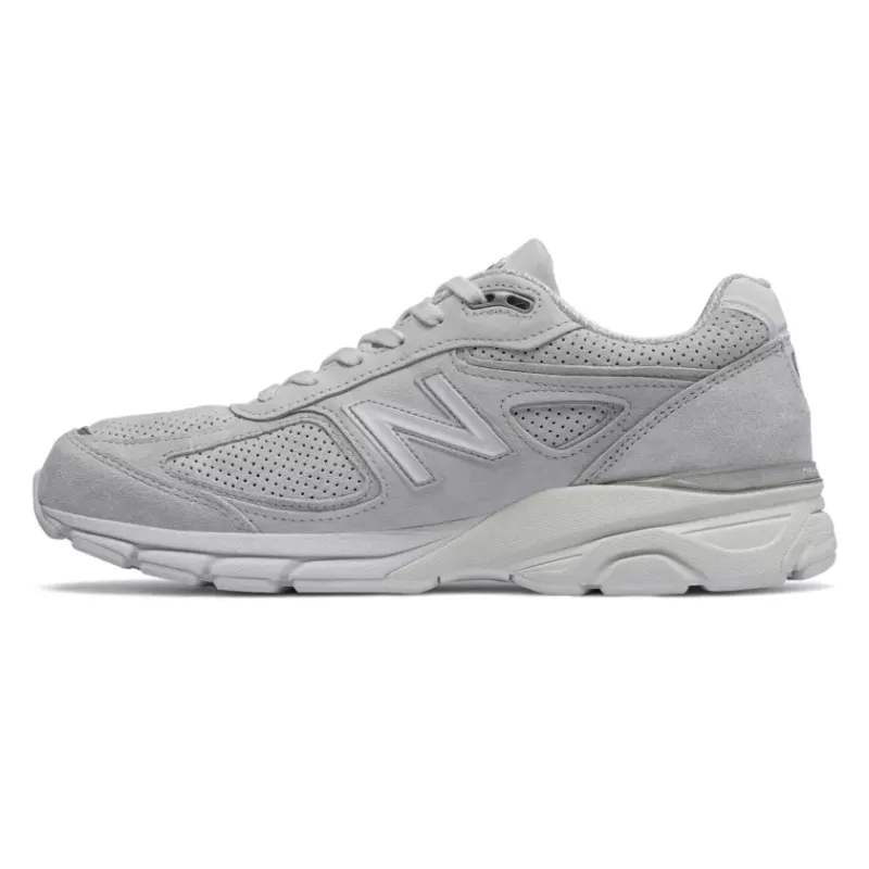 New Balance 990v4 Grey (Standard Width) Arctic Fox/White (M990AF4)