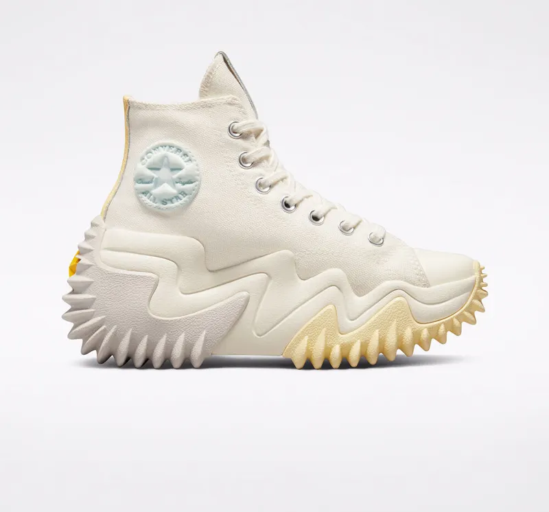 Converse Run Star Motion Platform Egret/soft Sunshine/amarillo (A00874C)
