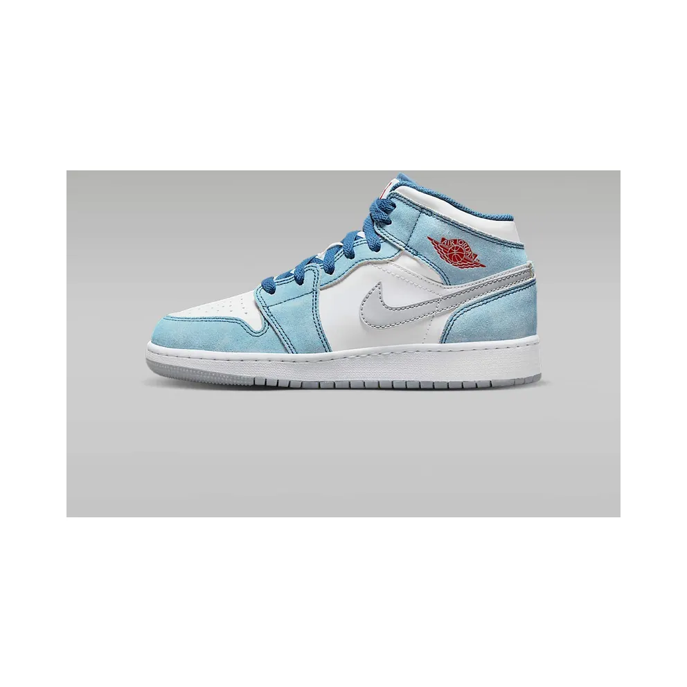 Air Jordan 1 Mid SE Older Kids’ Blue (DR6235-401)