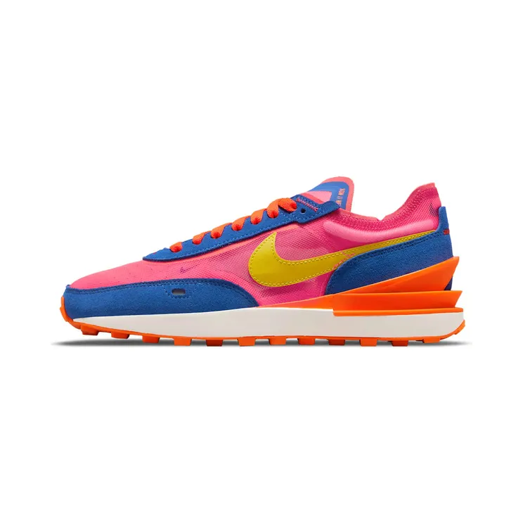 Nike Waffle One “Racer Blue / Hyper Pink / Siren Red / Bright Citron” (DC2533-400)