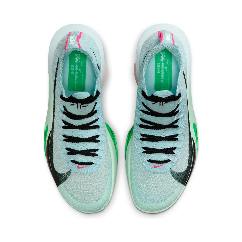 Nike Air Zoom Alphafly Next% 3 “Glacier Blue Mint Foam Green Shock Black” (FD8315-400)
