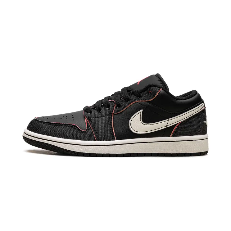 Air Jordan 1 Low SE “Black/Black/Racer Pink/Pale Ivory” (IR0842-010)
