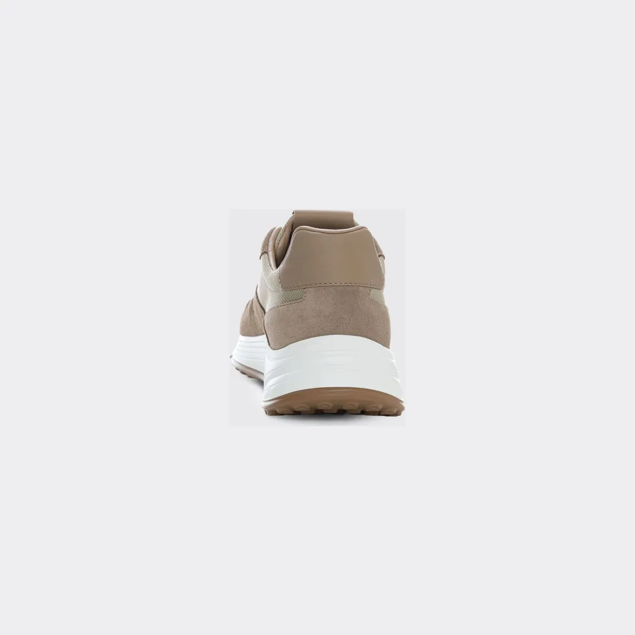 Hogan Hyperlight Suede and Mesh Sneakers Beige (HXM5630FK6HUG00ZCU) (2)