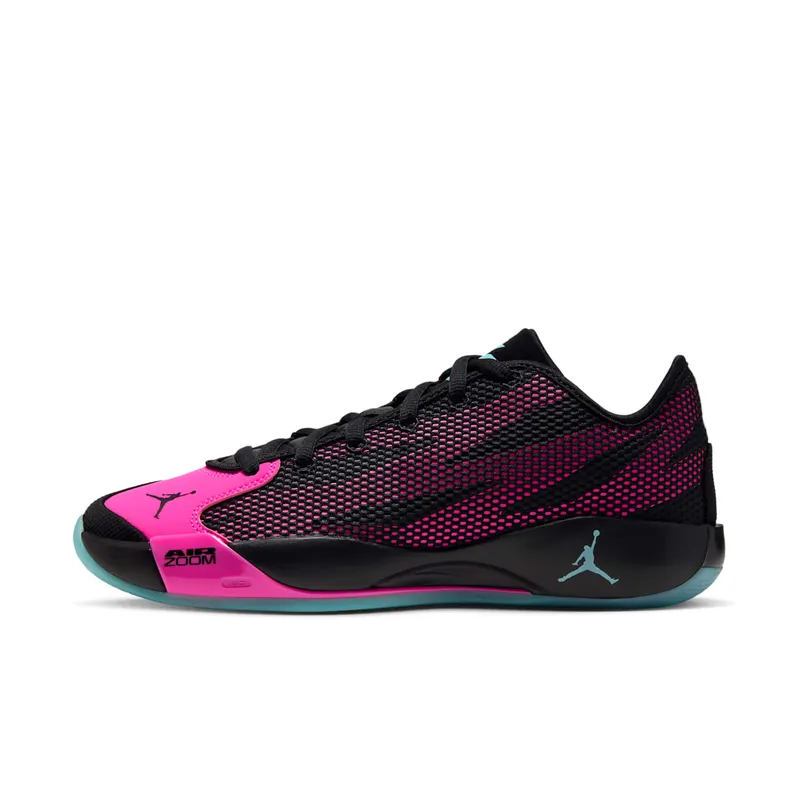 Jordan Luka .77 – “Black / Laser Fuchsia / Bleached Turquoise” (IF1610-004)