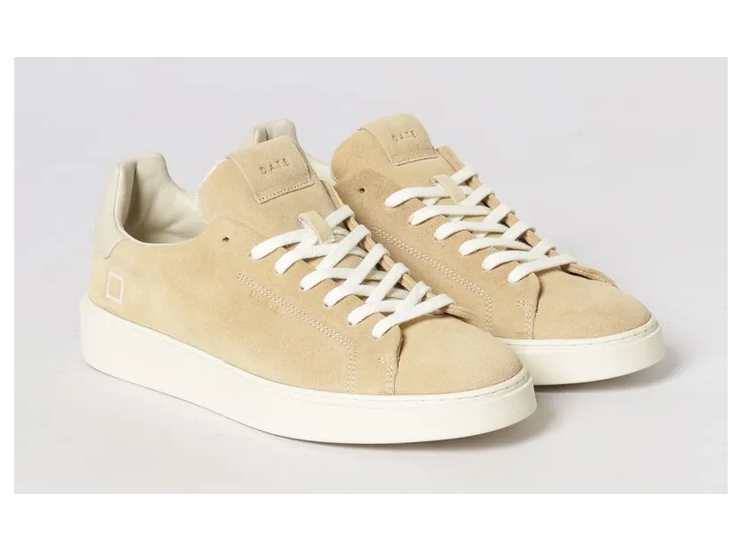 D.A.T.E D. A.T. E. Levante Sneakers in Suede Beige (M441LVSDBI)