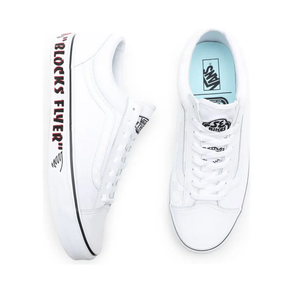 VANS Vans X Se Bikes Style 36 Shoes White (VN0A54F64YS)